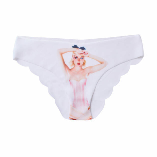 Culotte belle body rose