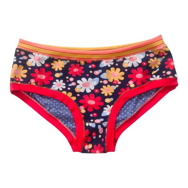 Culotte Fleurs Bleues